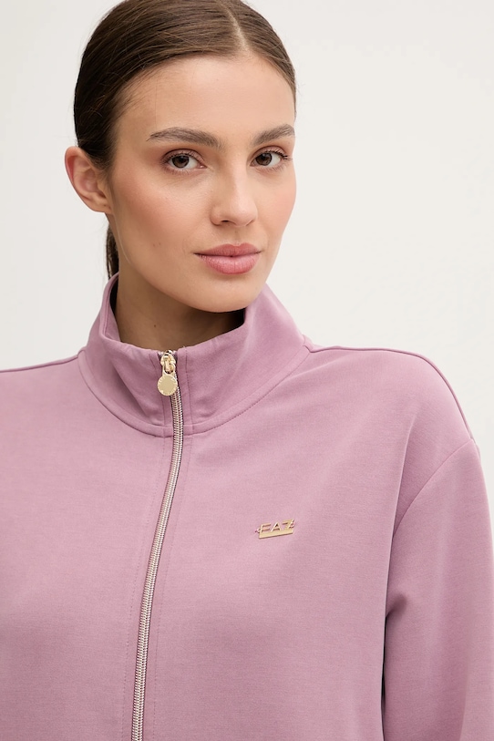 EA7 Emporio Armani bluza różowy AF12643.7W000191