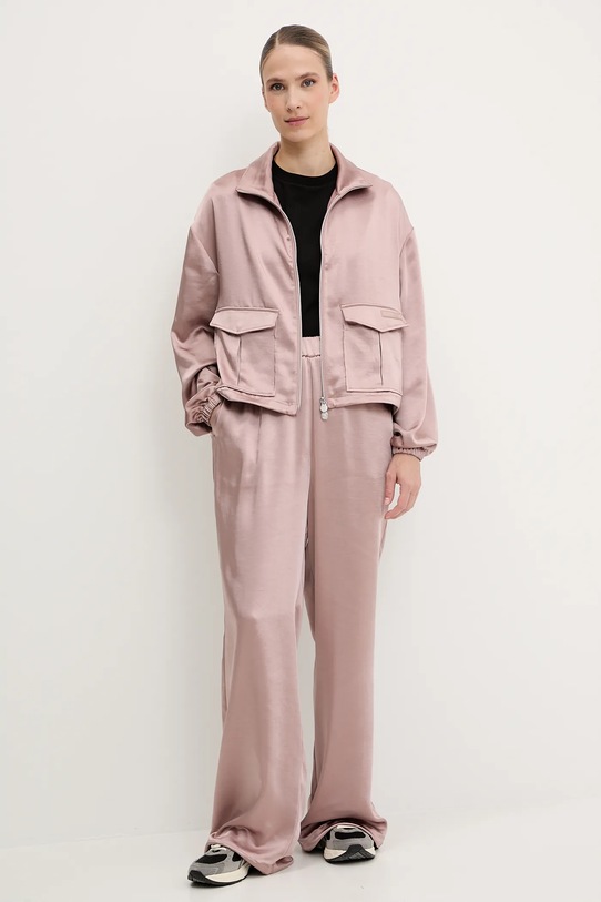 Dukserica EA7 Emporio Armani AF13256.7W000146 smeđa SS25