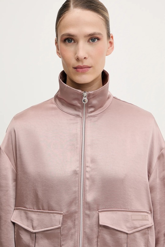 Dukserica EA7 Emporio Armani AF13256.7W000146 smeđa