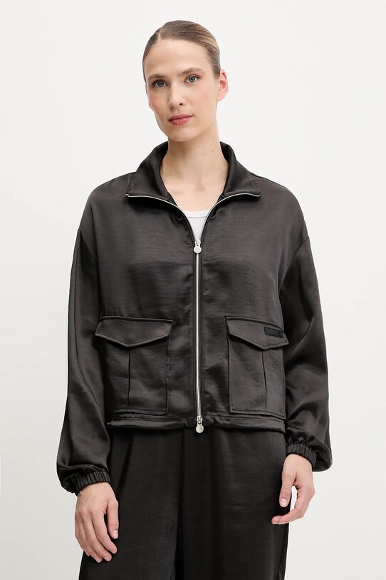 Dukserica EA7 Emporio Armani bez kapuljače crna AF13256.7W000146