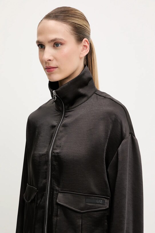 Dukserica EA7 Emporio Armani crna AF13256.7W000146