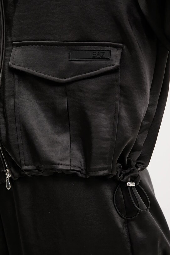 Dukserica EA7 Emporio Armani AF13256.7W000146 crna