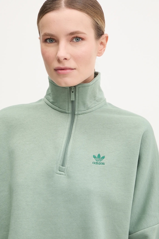Кофта adidas Originals Essential зелений JC8982