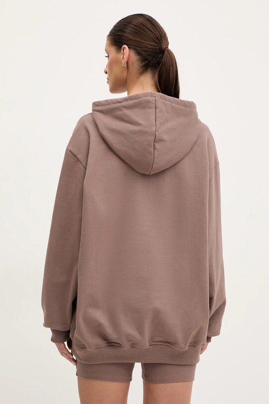 Oblečenie Bavlnená mikina adidas Originals Essential JC8981 hnedá