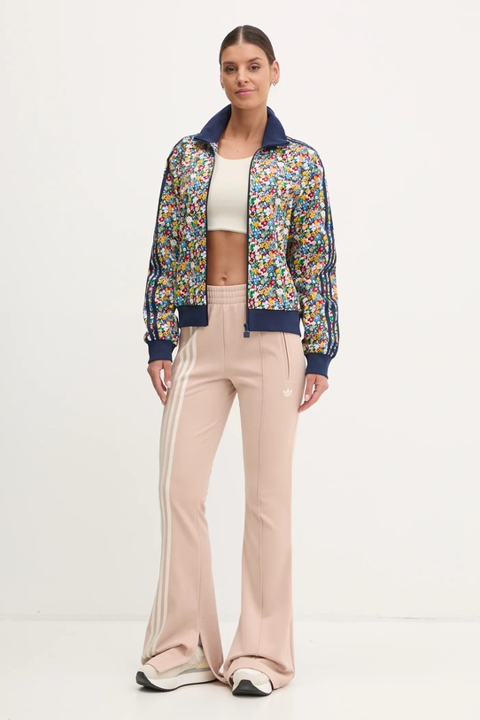 Памучен суичър adidas Originals Liberty JC7775 тъмносин SS25