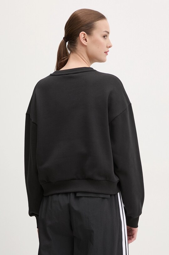 Одяг Бавовняна кофта adidas Originals SNAKE CREW JN7291 чорний
