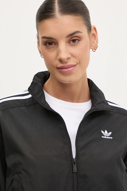 Μπουφάν adidas Originals Adibreak μαύρο JD0860