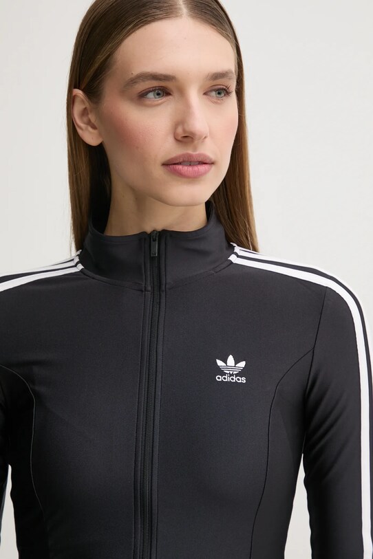 adidas Originals felső 3S SLIM TT fekete JD5025
