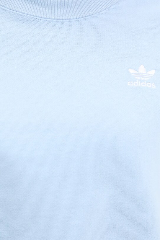 Кофта adidas Originals 3S CROP SWEAT JC8141 блакитний