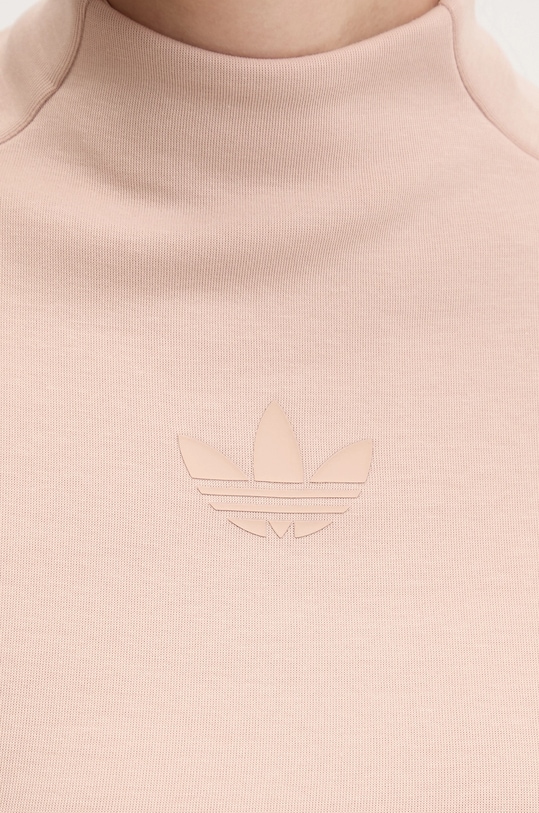 adidas Originals bluza INTERLOCK LS JJ0938 beżowy