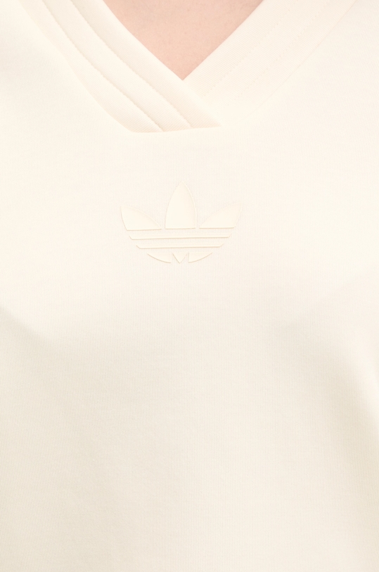 adidas Originals bluza V-SWEATSHIRT JJ0963 beżowy