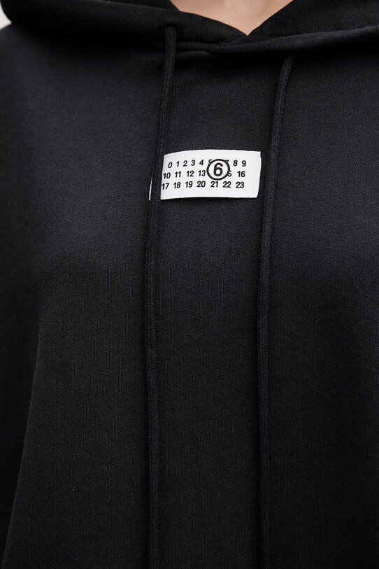 MM6 Maison Margiela hanorac de bumbac S52GU0235.M25012 negru