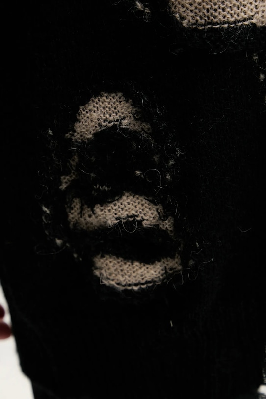 MM6 Maison Margiela pulover din amestec de lana S52HL0040.M13088 negru