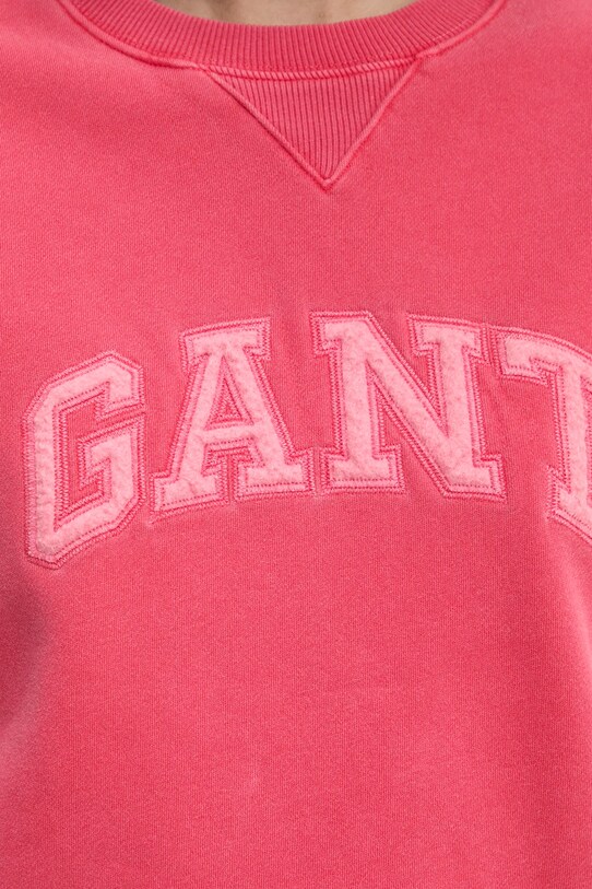 Бавовняна кофта Gant 4200555 рожевий