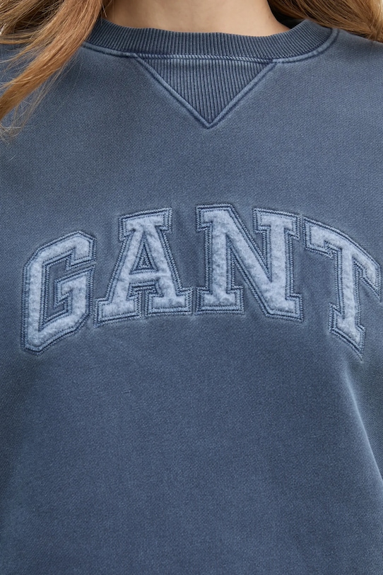 Бавовняна кофта Gant 4200555 блакитний