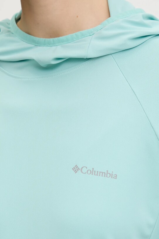 Sportovní mikina Columbia Skien Valley 2123293 tyrkysová