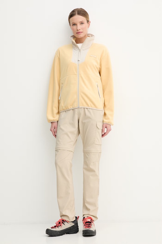 Columbia bluza sportowa Sequoia Grove 2085313 żółty SS26