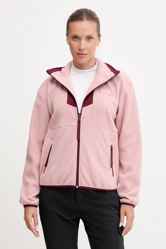 Columbia bluza sportowa Sequoia Grove bez kaptura różowy 2085313