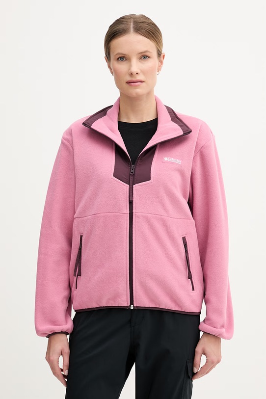Columbia bluza sportowa Sequoia Grove bez kaptura różowy 2085313