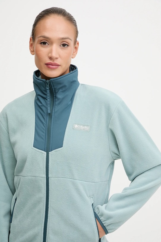 Columbia bluza sportowa Sequoia Grove turkusowy 2085313