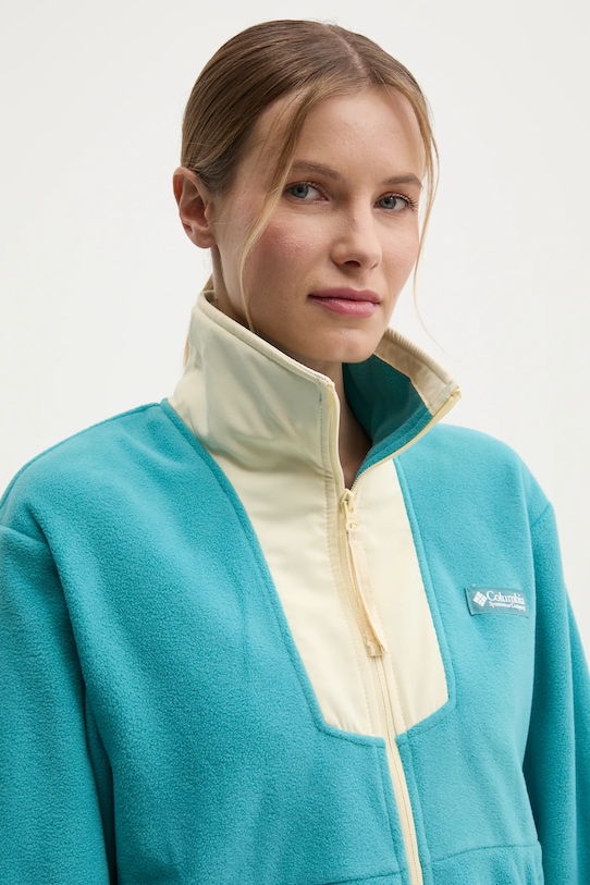 Columbia bluza sportowa Sequoia Grove turkusowy 2085313