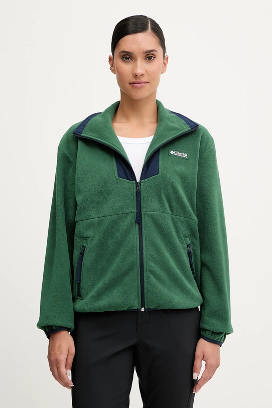 Columbia bluza sportowa Sequoia Grove bez kaptura zielony 2085313