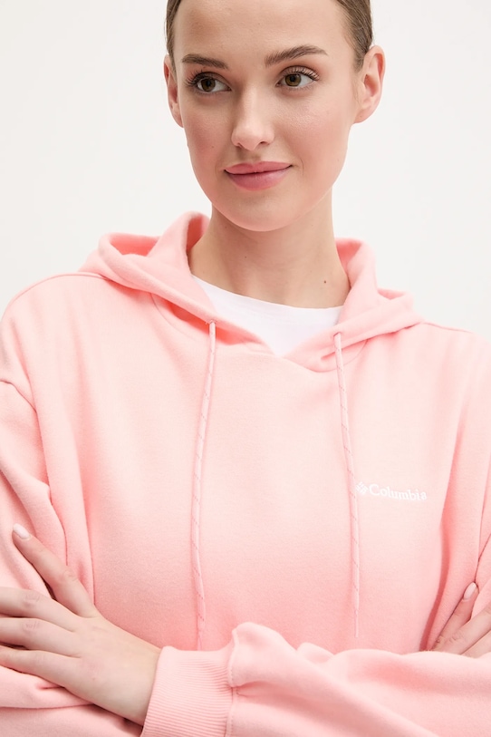 Pulover od trenirke Columbia Aldermore roza 2123001