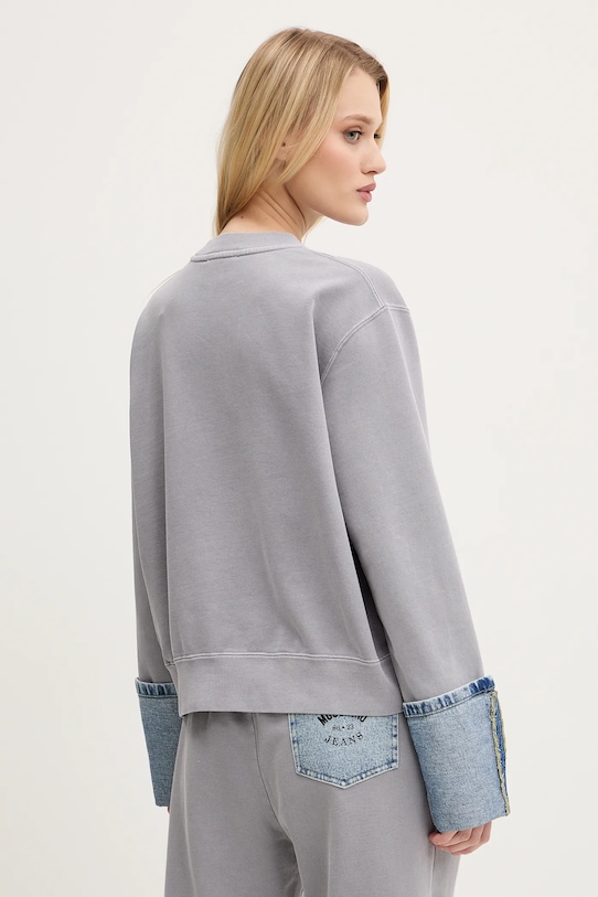 Дрехи Памучен суичър Moschino Jeans 1709.3228 сив