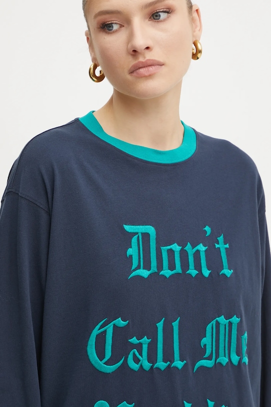 MAX&Co. longsleeve din bumbac bleumarin 2518971031200