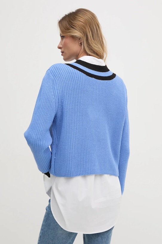 Dkny pulover DJ4R0430 albastru SS25