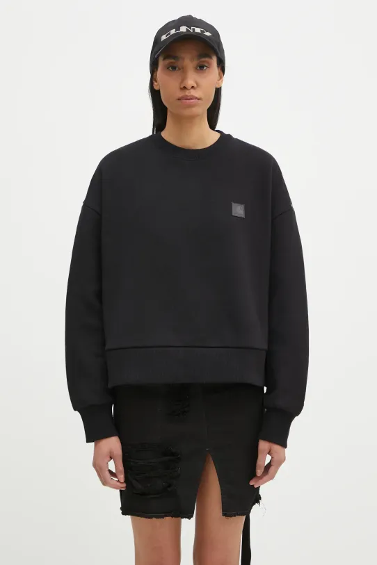 Carhartt WIP bluza Eldon Sweat gładkie czarny I034373.89XX