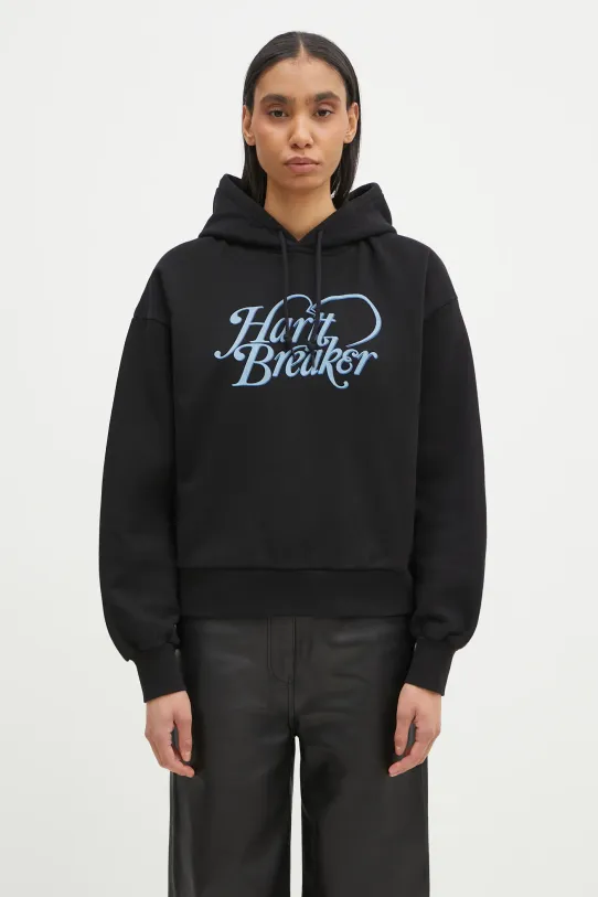 Carhartt WIP bluza Hooded Harttbreaker Sweat nadruk czarny I034418.89XX