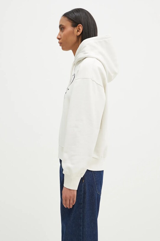 Carhartt WIP felpa Hooded Harttbreaker Sweat I034418.D6XX beige SS25
