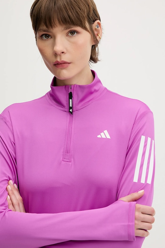 adidas Performance futós felső Own The Run rózsaszín JV5905
