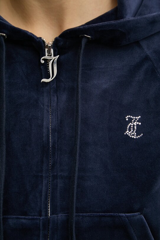 Juicy Couture felpa JCWA122001 blu navy