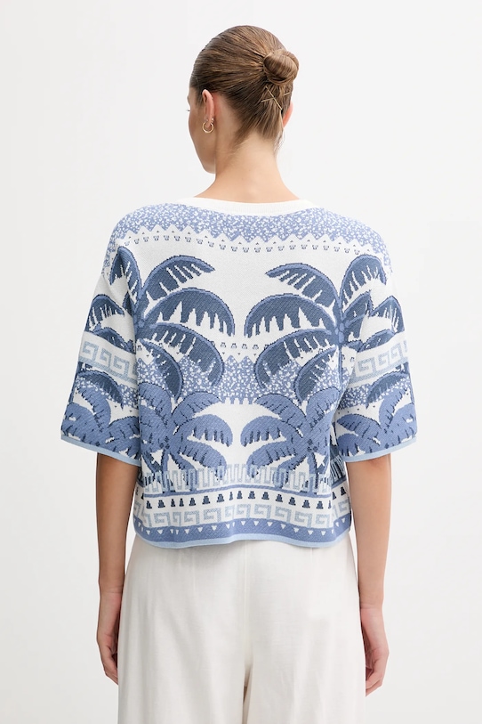 Odzież OUI sweter 93170 niebieski