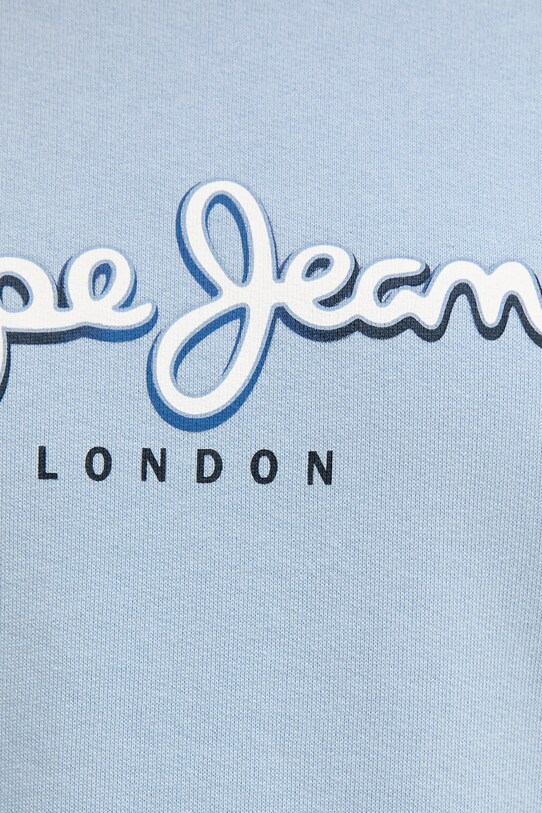 Pepe Jeans pamut melegítőfelső MADDY PL581484 kék