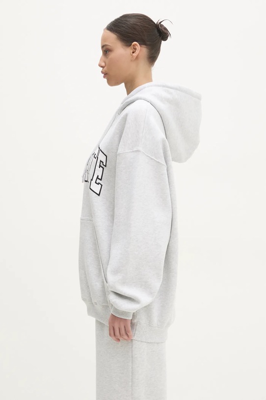 Rotate cotton sweatshirt 1134291473 gray SS25