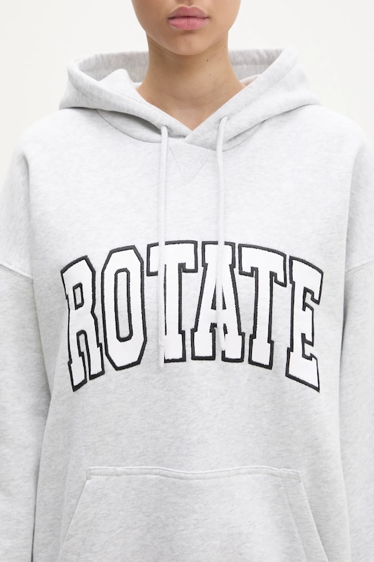 Rotate cotton sweatshirt gray 1134291473