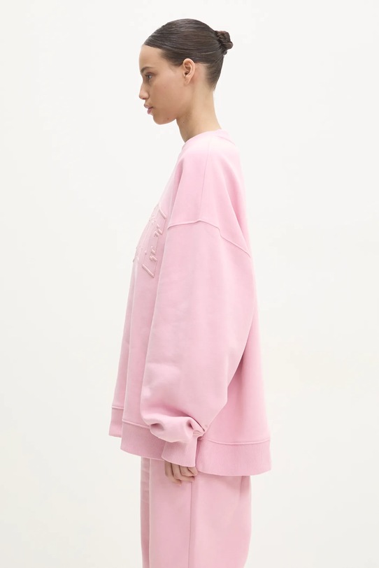 Rotate cotton sweatshirt 1134311986 pink SS25