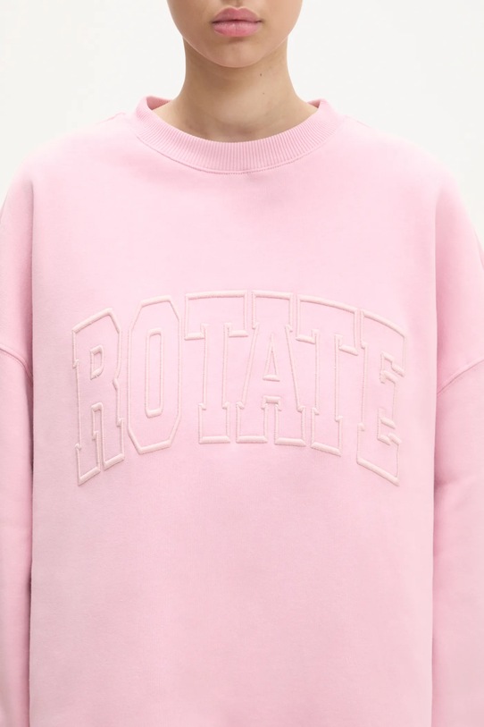 Rotate cotton sweatshirt pink 1134311986