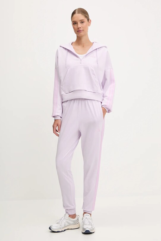 adidas bluză Essentials JN1947 violet SS25