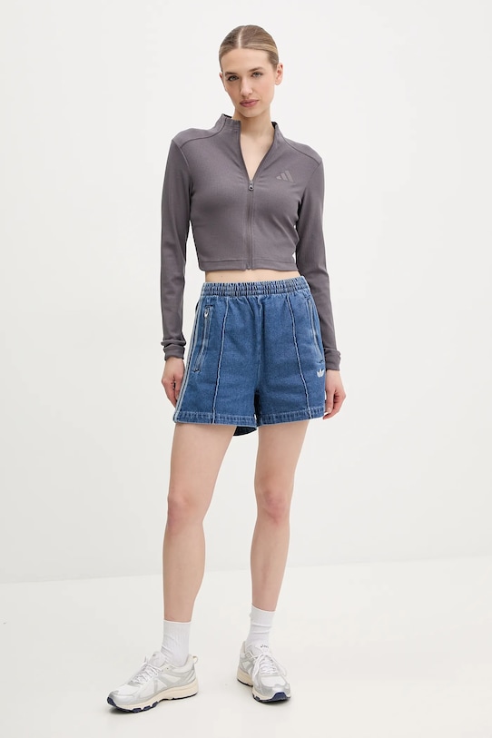 adidas bluza ALL SZN RIB JJ1229 violet SS25