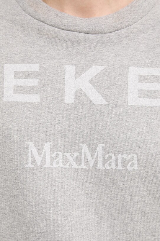 Weekend Max Mara bluza bawełniana 2515921021600 szary