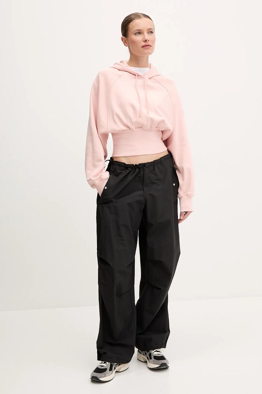 adidas by Stella McCartney bluza bawełniana JJ4161 pomarańczowy SS25