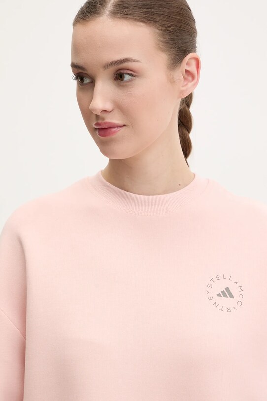 adidas by Stella McCartney bluza dresowa różowy JN0229