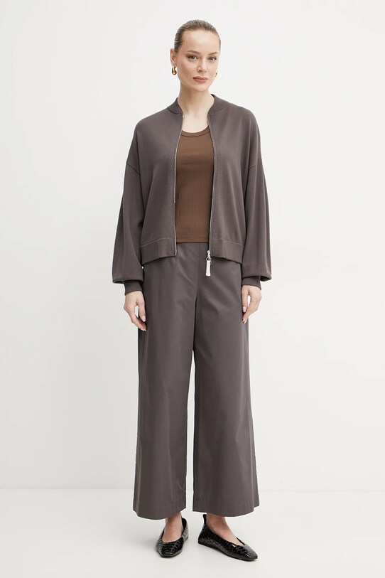 Max Mara Leisure kardigán 2516311017600 barna SS25