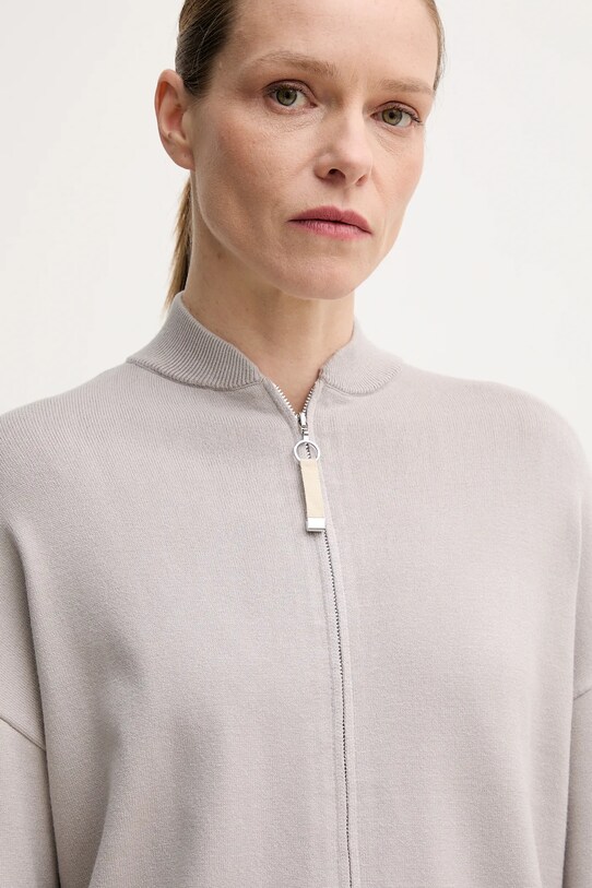 Max Mara Leisure kardigán szürke 2516311017600