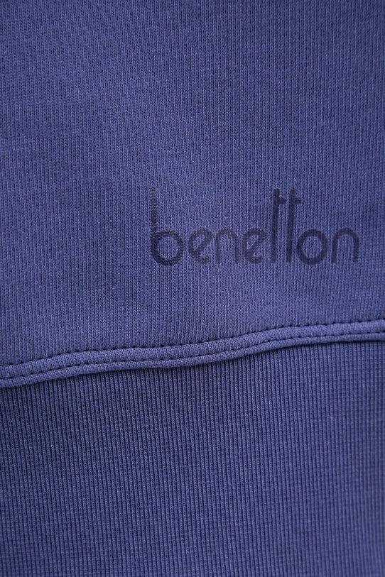 Bavlnená mikina United Colors of Benetton 3UNID109A fialová