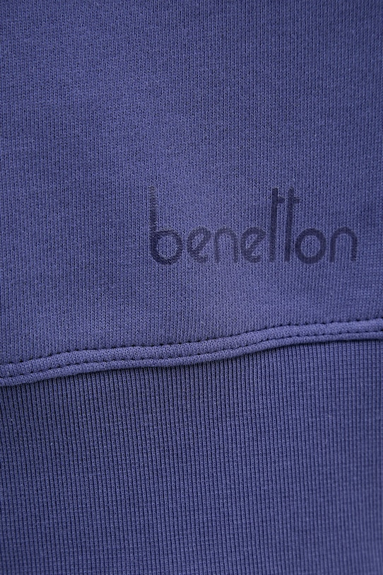 Bavlnená mikina United Colors of Benetton 3UNID109A fialová